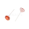 Hypoallergenic Bioceramics Zirconia Ceramic Stud Earrings EJEW-C111-05B-2