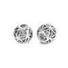 Rack Plating Alloy European Beads MPDL-N039-119P-2