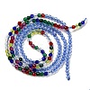Transparent Gradient Color Glass Beads Strands GLAA-H021-01A-42-4