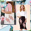 Flower Blossom Sequin Appliques DIY-WH0407-01-4