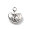 Brass Micro Pave Cubic Zirconia Pendants LS-KK-D283-02P-1