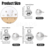 240Pcs 3 Styles Brass Christmas Bell Charms KK-CA0002-57S-2