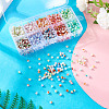 100G 10 Colors Baking Paint Glass Seed Beads SEED-TA0001-48-5