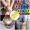 4 Strands 4 Styles Natural Lemon Jade Round Bead Strands G-GO0001-47-7