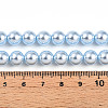 Baking Paint Pearlized Glass Pearl Bead Strands HY-N002-8mm-A05-5