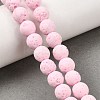 Dyed Synthetic Lava Rock Beads Strands GG-CBAAE19-06B-06-1