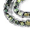 Handmade Foil Glass Beads Strands FOIL-Q002-04A-3