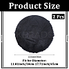 Velvet Round Stool Cover AJEW-WH20020-290D-2
