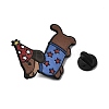 Dachshund Enamel Pins JEWB-D310-03EB-04-3