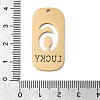 304 Stainless Steel Pendants STAS-D200-02G-G-3