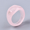Resin Finger Rings LS-X-RJEW-N033-008-C02-5