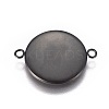 304 Stainless Steel Cabochon Connector Settings STAS-G127-14-16mm-B-2
