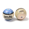 Opaque Printed Acrylic Beads AC-CBAC57E-06A-2