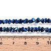 Electroplate Glass Beads Strands GLAA-N024-4mm-02-4