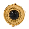 Natural Mixed Stone Finger Rings RJEW-Q822-28G-3