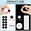 4 Sets 2 Colors Plastic Grips for Guitar Picks AJEW-CN0002-33-2