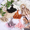 5Pcs 5 Styles High Temperature Fiber Long Pear Perm Hairstyle Doll Wig Hair DIY-GL0005-63C-4