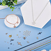 DIY Iron Chains Necklaces Making Kits DIY-TA0013-17-7