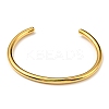 Ion Plating(IP) 304 Stainless Steel Simple Thin Cuff Bangles X-BJEW-P296-02G-6