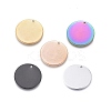 PVD Vacuum Plating 304 Stainless Steel Pendants EJEW-UN0015-87-1