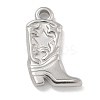 Anti-Tarnish 304 Stainless Steel Pendants STAS-D197-17P-1