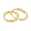 Ion Plating(IP) Round Ring 304 Stainless Steel Hoop Earrings for Women LS-EJEW-G388-02B-G-2