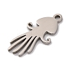 Non-Tarnish 201 Stainless Steel Pendants LS-STAS-U016-08P-04-2