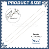 925 Sterling Silver Flat Cable Chains STER-PH0002-12-2