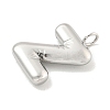 Non-Tarnish 304 Stainless Steel Pendants STAS-C102-15P-Z-2