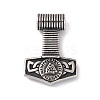 304 Stainless Steel Manual Polishing Pendants X-STAS-G267-20AS-1