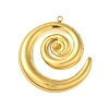 Ion Plating(IP) 304 Stainless Steel Pendants STAS-C104-33G-1