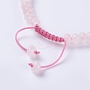 Adjustable Nylon Cord Braided Bead Bracelets BJEW-F369-B04-3
