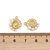 Brass Micro Pave Cubic Zirconia Pendants X-KK-F902-06A-G-3