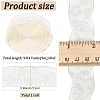Flower Polyester Ribbons SRIB-WH20020-053A-02-2
