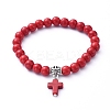 Stretch Charm Bracelets BJEW-JB05234-02-1