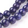 Natural Lapis Lazuli Beads Strands G-G087-14mm-3