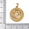 304 Stainless Steel Pendants STAS-C131-03G-05-3