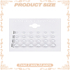 Plastic Imitation Pearl Stud Earrings EJEW-LP0001-52-2