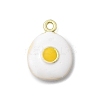 Food Theme Alloy Enamel Pendants FIND-C075-10A-G-1
