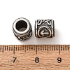 316 Surgical Stainless Steel European Beads SA-CBA7555-01AS-12-3