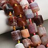 Dyed & Heated Natural Fire Crackle Agate Beads Strands GG-CBAB9C6-J01-01-1