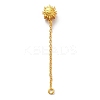 Brass Cable Chain Extender LS-KK-Q774-01G-01-2