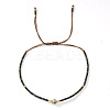 Bohemian Style Handmade Glass Seed Beaded Braided Bead Bracelets for Women LS-TS0574-4-1