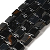 Natural Blue Tiger Eye Beads Strands G-L596-A01-C01-1