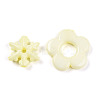 Transparent & Opaque Acrylic Beads TACR-T028-26B-3