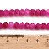 Faceted Dyed Natural White Jade Beads Strands GG-CBAE966-01A-O-5