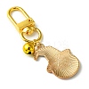 Halloween Theme Alloy Enamel Pendant Decorations HJEW-JM00981-4