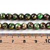 Baking Paint Glass Beads Strands DGLA-N003-6mm-B07-5
