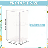 BENECREAT Rectangle Transparent Plastic PVC Box Gift Packaging CON-BC0007-11B-2