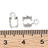 SHEGRACE Brass Folding Crimp Ends XGRQ1U206-368P-3